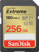 SanDisk SDXC Extreme 256GB 180MB/s Memory card