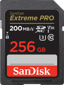 SanDisk SDXC Extreme Pro 256GB 140MB/s SD card
