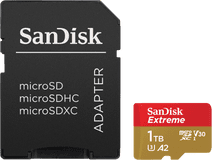 SanDisk MicroSDXC Extreme 1 TB 190 MB/s MicroSD-Karte für GoPro Actionkamera