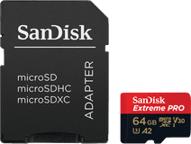SanDisk microSDXC Extreme Pro 64GB 90 MB/s MicroSDXC-Karte