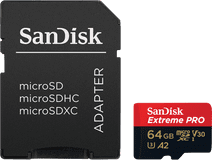 SanDisk MicroSDXC Extreme Pro 64GB 200MB/s MicroSDXC card