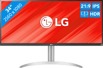 LG UltraWide 34WQ650-W LG monitor with USB-C connector