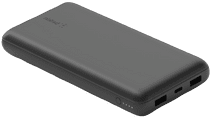 Belkin Powerbank 10.000 mAh Schwarz Powerbank mit USB-C-Kabel