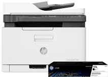 HP Color Laser MFP 179fnw + 1 zusätzlicher schwarzer Toner 