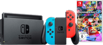 Nintendo Switch Rot/Blau + Mario Kart 8 Deluxe Nintendo Switch