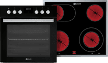 Bauknecht HI5 EP8VS2 ES + Bauknecht CHR 9642 IN Stove set