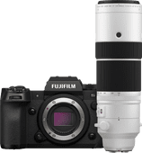 Fujifilm X-H2S + XF 150-600mm f/5.6-8 Kamera mit neigbarem Display