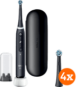 Oral-B iO 5N Black + iO Ultimate Clean Brush Attachments (4 units) Black Oral-B electric toothbrush