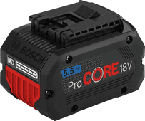 Bosch Professional ProCORE 18V 5.5Ah Bosch Professional battery platform