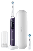 Oral-B iO Series 8n Lila mit extra Aufsteckbürste Elektrische Zahnbürste für weißere Zähne