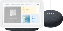 Google Nest Mini Grau + Google Nest Hub Charcoal Smart Home Hub mit Sprachsteuerung
