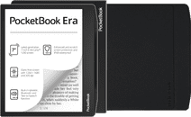 PocketBook Era 16 GB Silber + Flip Book Case Schwarz eBook-Reader mit Blaulichtfilter