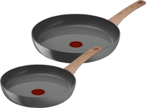 Tefal Renew Ceramic Frying Pan Set 24cm + 28cm Tefal pan with ceramic non-stick coating