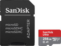 SanDisk MicroSDXC Ultra 256GB 150MB/s MicroSD card for action cameras