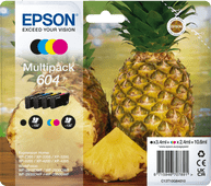 Epson 604 Patrone Multipack Druckerpartone für Epson Expression Home Drucker