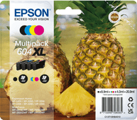 Epson 604XL Patrone Multipack Druckerpartone für Epson Expression Home Drucker