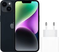 Apple iPhone 14 256GB Black + Apple USB-C Charger 20W Apple iPhone between 800 and 1000 euros