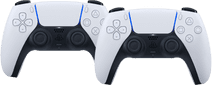 Sony PlayStation 5 DualSense Wireless Controller White Duo Pack Controller with Bluetooth