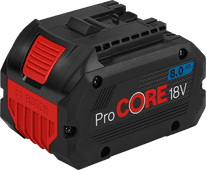 Bosch Professional ProCORE 18V 8.0Ah Bosch Professional battery platform