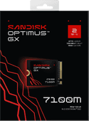 SANDISK Optimus GX 7100M 2TB NVMe-SSD SanDisk interne SSD
