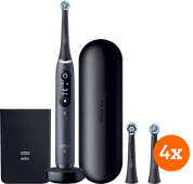 Oral-B iO 7w Black + iO Ultimate Clean Brush Attachments (4 units) Black Oral-B electric toothbrush