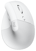 Logitech Lift for Mac Vertical Ergonomic Mouse White Wireless ergonomic mouse