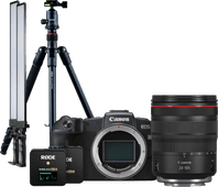 Canon EOS RP - Vlogging-Set fürs Studio Kamera mit neigbarem Display