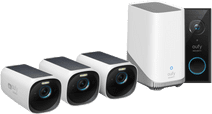 Eufycam 3 3-pack + Video Doorbell Battery Google Assistant IP camera