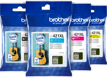 Brother LC-421XL Cartridge Combo Pack Cartridge for Brother MFC J printers