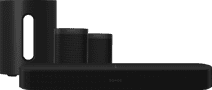 Sonos Beam Gen2 + 2x One + Sub Mini Black Soundbar for televisions up to 32 inches