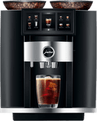 JURA GIGA 10 Diamond Black (EA) Kaffeevollautomat mit viel Hilfe bei der Pflege