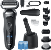 Braun Series 7 72-G7865CC Grau Braun Rasierer mit dem höchsten Rasierkomfort