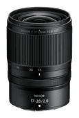 Nikon Nikkor Z 17-28mm f/2.8 Lens for a mirrorless camera