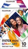 Fujifilm Instax Mini Film Spray Art (10 Stück) Kreatives Geschenk