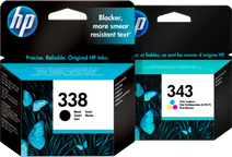 HP 338/343 Cartridge Combo Pack HP 338 and HP 343 cartridge