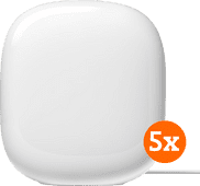 Google Nest Wifi Pro (5er-Pack) Mesh-WLAN-System für ein Einfamilienhaus