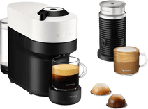 Krups Nespresso Vertuo Pop Coconut White XN9211 mit Aeroccino 