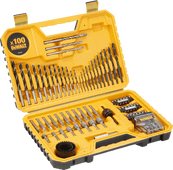 DeWalt Drill and Drill Bit Set 100-piece Bit and drill set