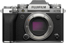 Fujifilm X-T5 Gehäuse Silber Kamera mit neigbarem Display