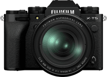 Fujifilm X-T5 Schwarz + XF 16-80mm f/4 Kamera mit neigbarem Display