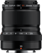 Fujifilm XF 30mm f/2.8 R LM WR Macro Lens for a mirrorless camera