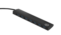 BlueBuilt 7-Ports USB-A/C 3.0 Hub BlueBuilt USB-Hub