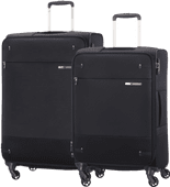 Samsonite Base Boost Expandable Spinner 78+66cm Black Soft suitcase