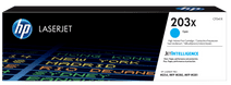 HP-203X-LaserJet-Toner Cyan (hohe Kapazität) Toner für HP Drucker