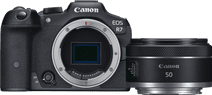 Canon EOS R7 + RF 50mm f/1.8 STM Kamera mit WLAN