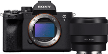 Sony A7 IV + FE 50mm f/1.8 Kamera mit WLAN