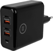 BlueBuilt Power Delivery and Quick Charge Charger with 5 USB Ports 20W Black iPhone 7 / 7 Plus charger
