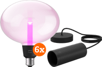 Philips Hue Lightguide Ellipse White and Color E27 Sechserpack + Pendelkabel Philips Hue Lightguide Ellipse