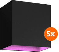 Philips Hue Resonate Downward White and Color - Black 5-pack Philips Hue Resonate