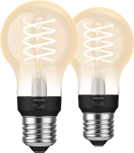 Philips Hue Filament Light White Standard E27 - 2023 - 2-pack Philips Hue white lamp